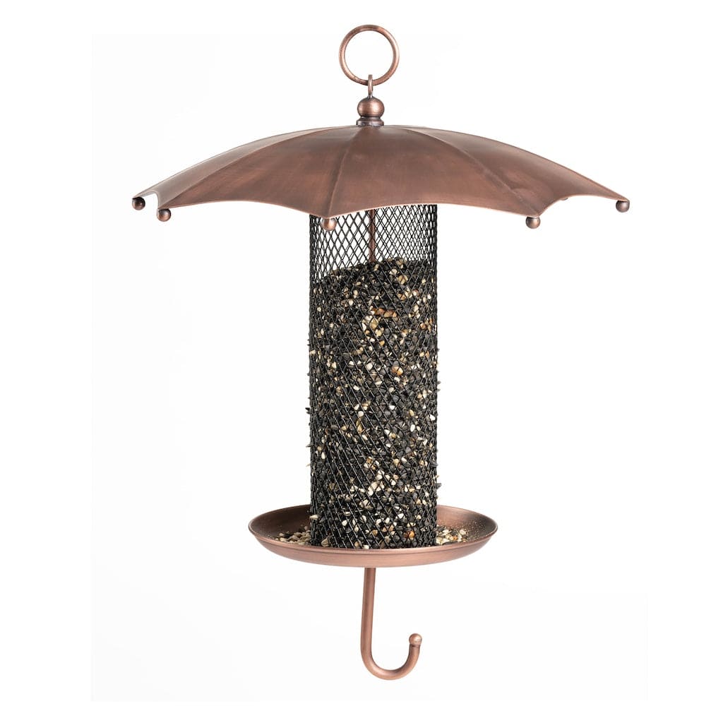 Rainy Day Umbrella-Inspired Bird Feeder