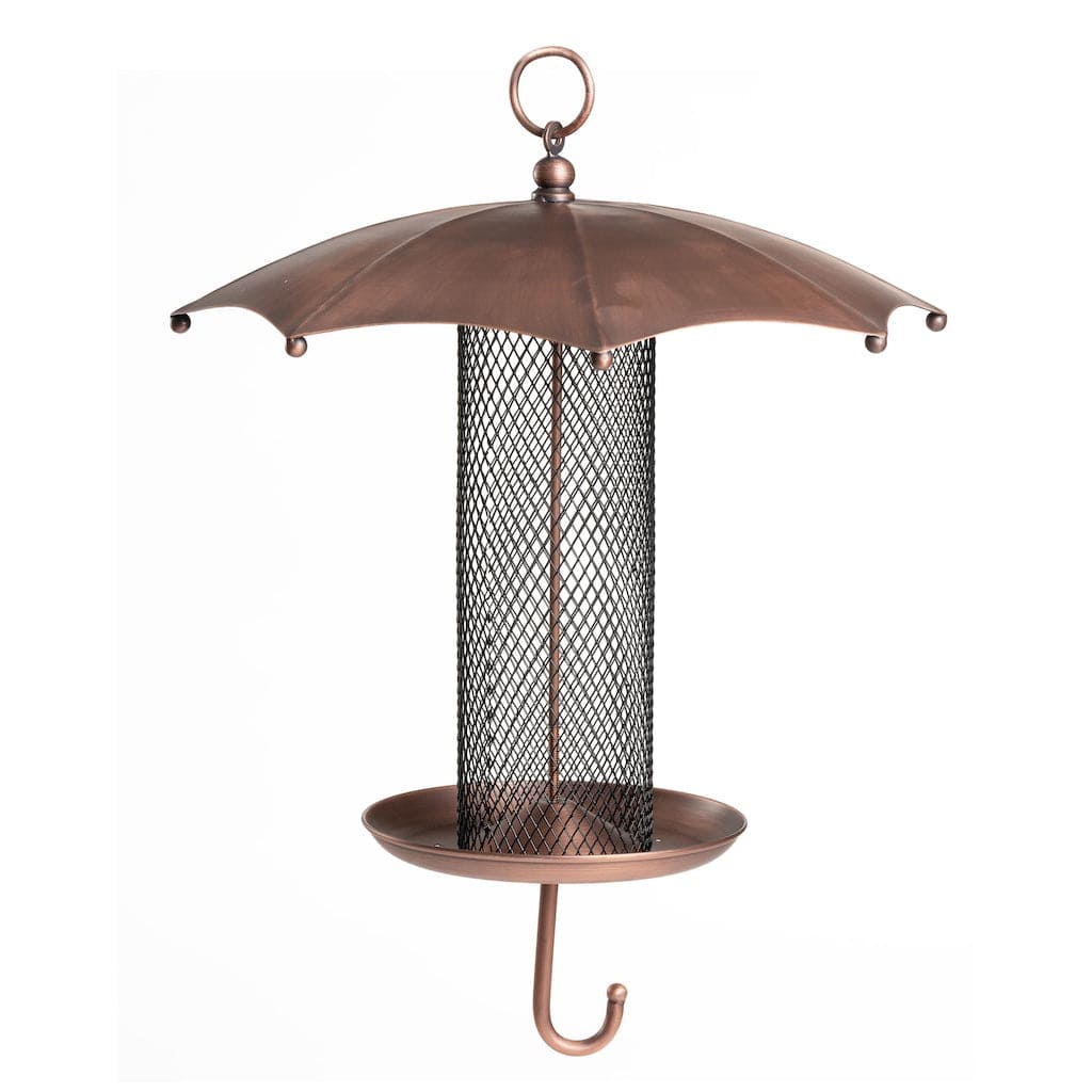 Rainy Day Umbrella-Inspired Bird Feeder