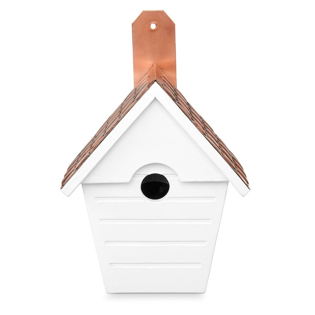Classic Cottage Bird House with Pure Copper Roof