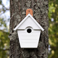 Classic Cottage Bird House with Pure Copper Roof