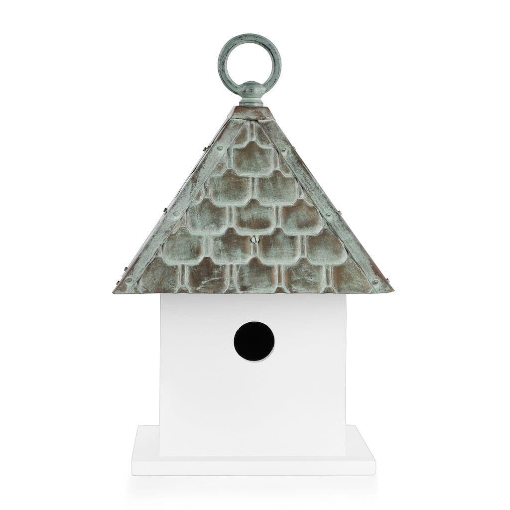Bird House Bungalow with Verdigris Pure Copper Roof