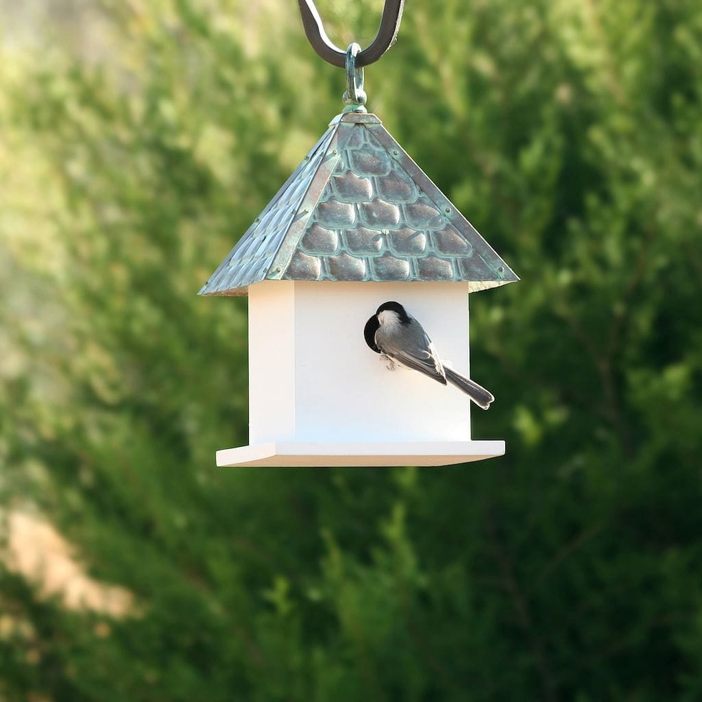 Bird House Bungalow with Verdigris Pure Copper Roof