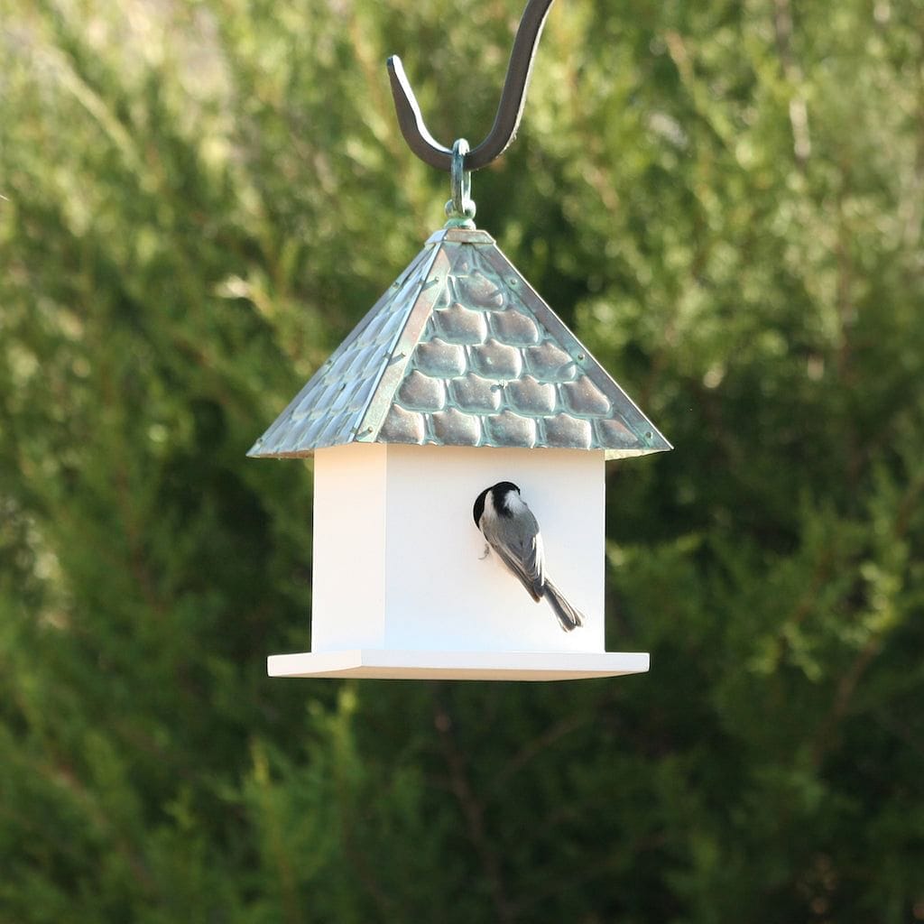 Bird House Bungalow with Verdigris Pure Copper Roof